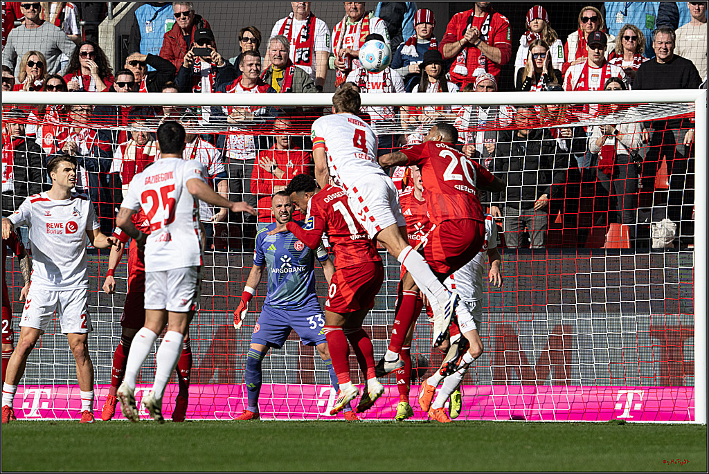 2. Fussball Bundesliga, 1.FC Köln - Fortuna Düsseldorf 1895, 23.02.2025